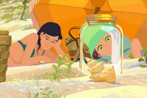 Amélie et la métaphysique des tubes — Maïlys Vallade & Liane-Cho Han @2025 Ikki Films / Maybe Movies